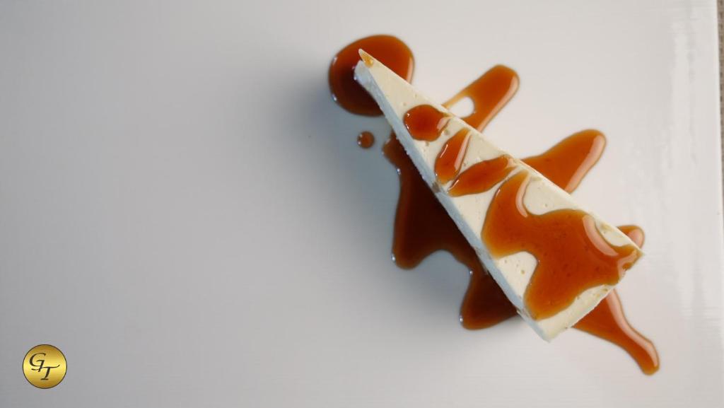 a piece of cake shaped like a giraffe at Hotel Green Town in Kutaisi