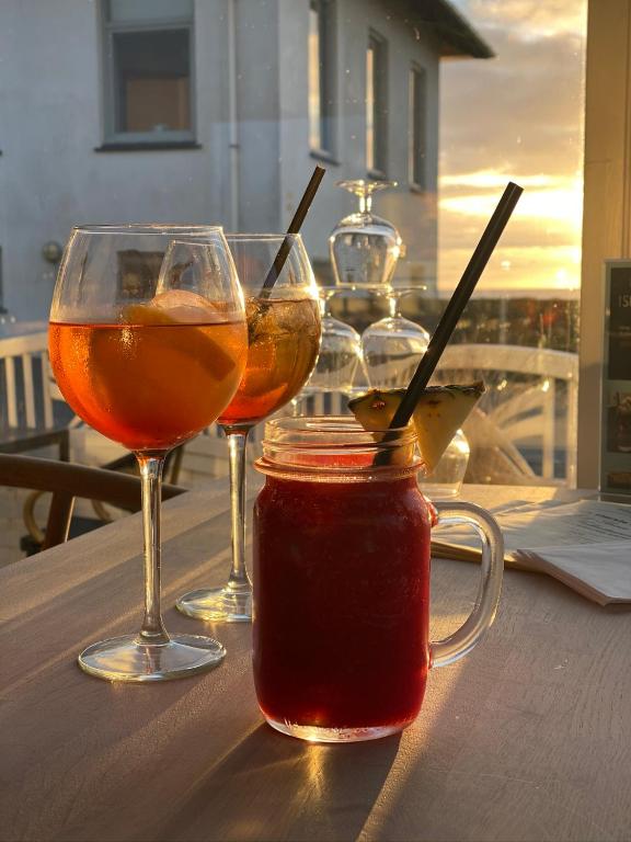 Nápoje v ubytování Seaside VØ
