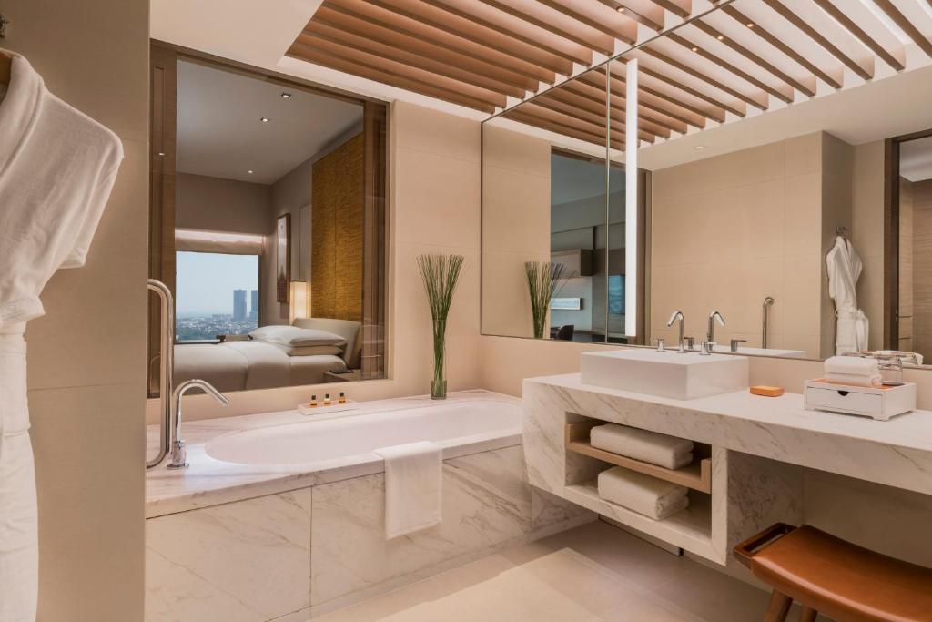 Koupelna v ubytování Hyatt Regency Xiamen Wuyuanwan