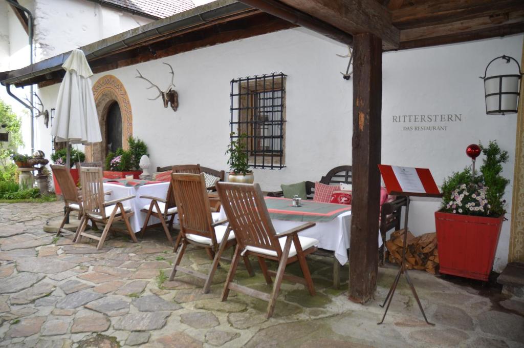 Restaurace v ubytování Schloss Münichau