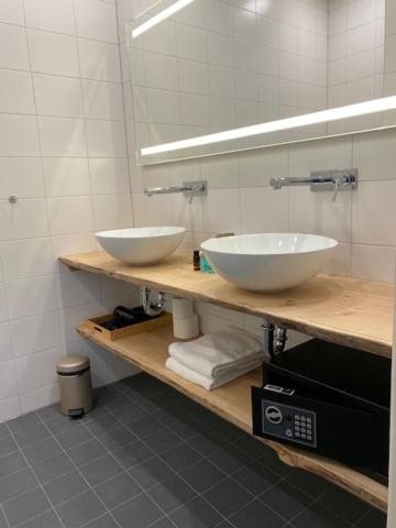 
Een badkamer bij Slot Oostende
