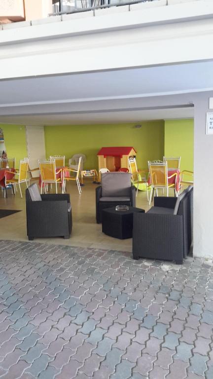 Posezení v ubytování Hotel Très Jolie