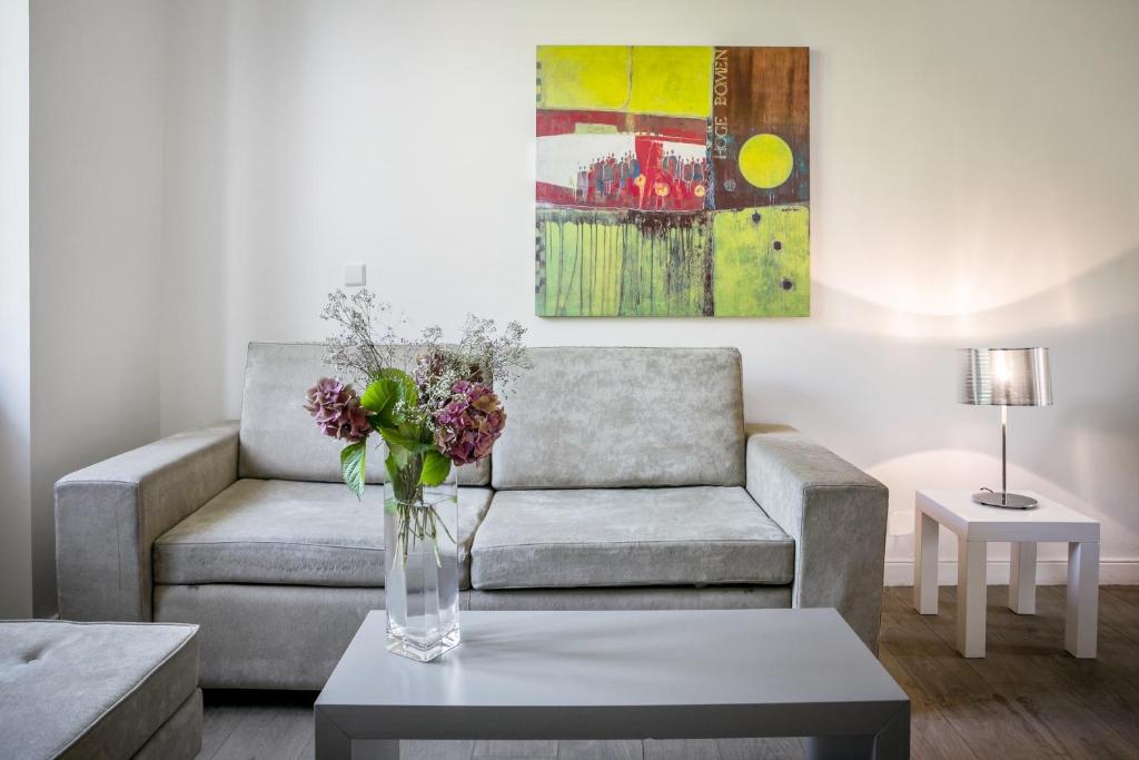 Un lugar para sentarse en Comfort Aparthotel Lourdes Lorda