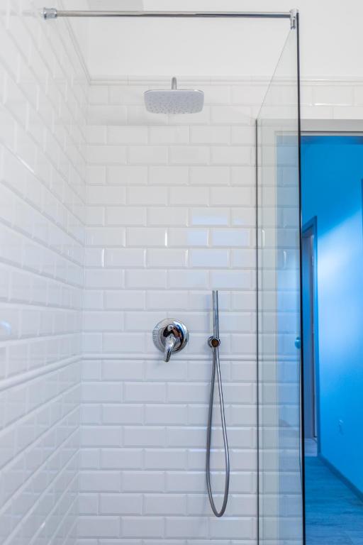 Koupelna v ubytování Vinorell Apartman