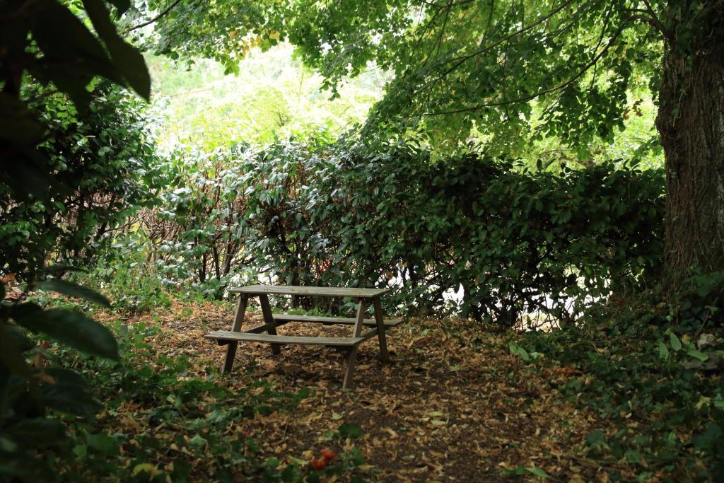 Zahrada ubytování Normandie 12 couchages