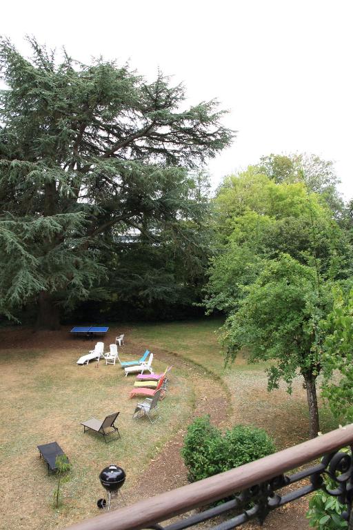 Zahrada ubytování Normandie 12 couchages