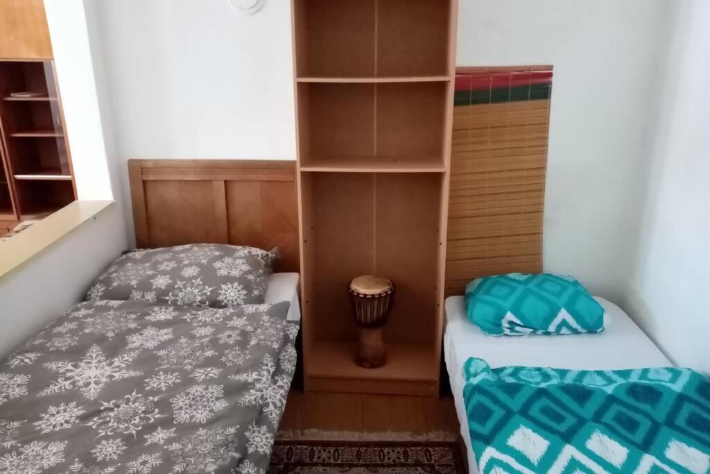 Postel nebo postele na pokoji v ubytování Statek