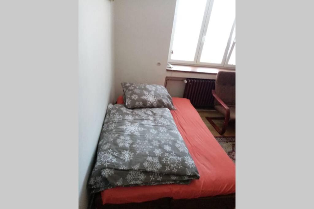 Postel nebo postele na pokoji v ubytování Statek