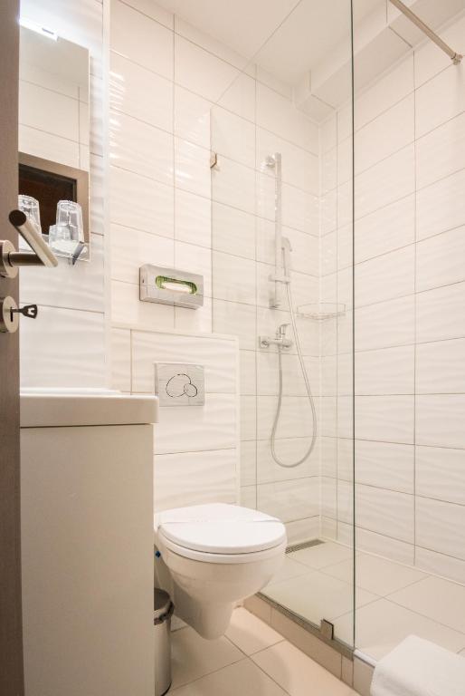 Koupelna v ubytování Hotel Orion Várkert