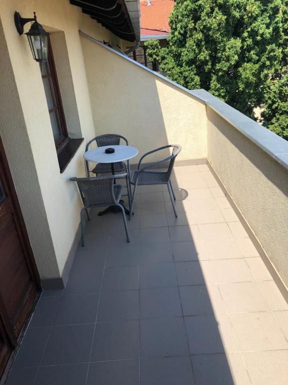 Balkón nebo terasa v ubytování Hotel Lug