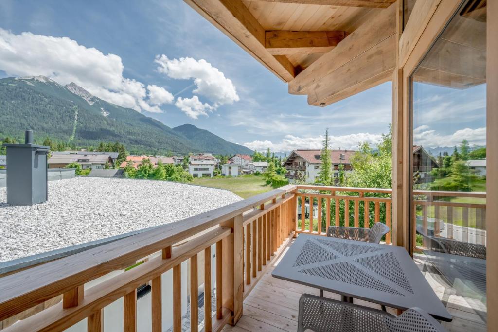 Nespecifikovaný výhled na hory nebo výhled na hory při pohledu z aparthotelu