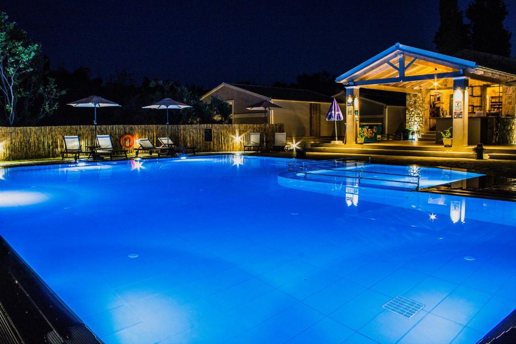 The swimming pool at or close to Astrakeroula Corfu