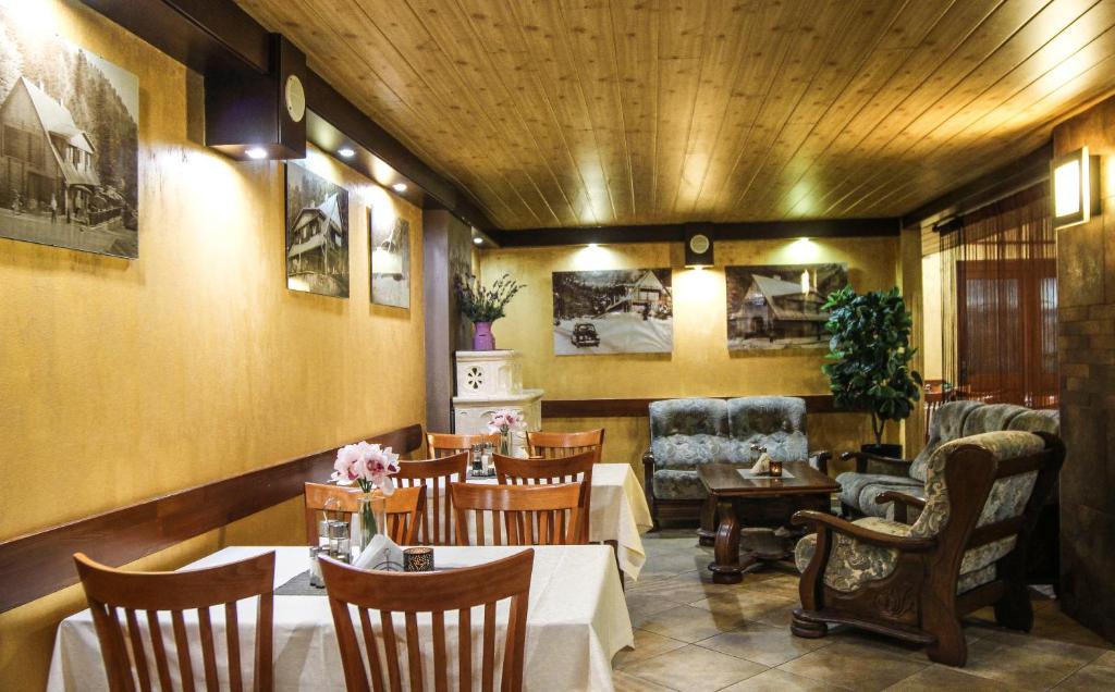 Posezení v ubytování Hotel Šomka