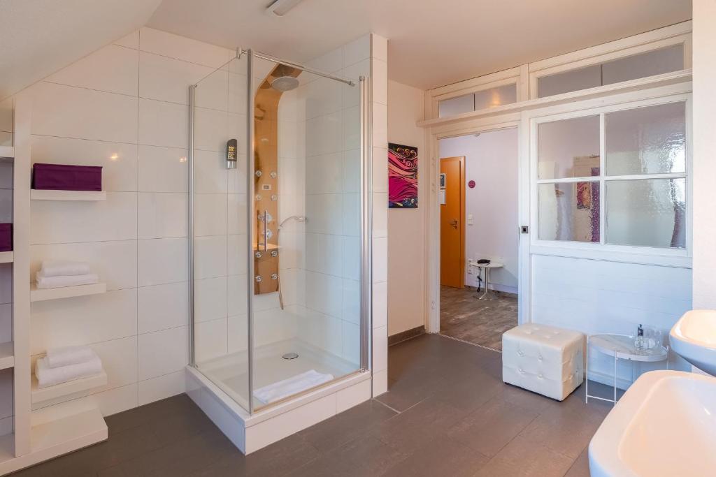 Koupelna v ubytování Arthotel ANA Style Augsburg