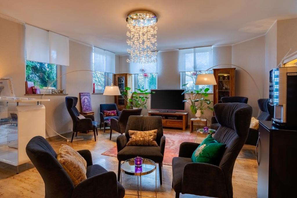 Posezení v ubytování Arthotel ANA Style Augsburg