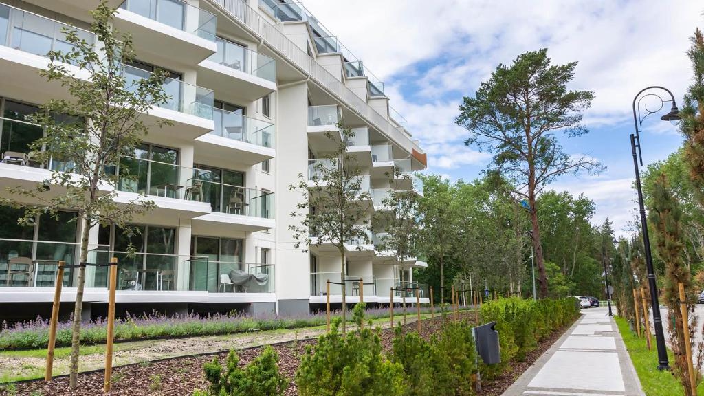 Zahrada ubytování VacationClub - ApartPark Albus Apartament 318