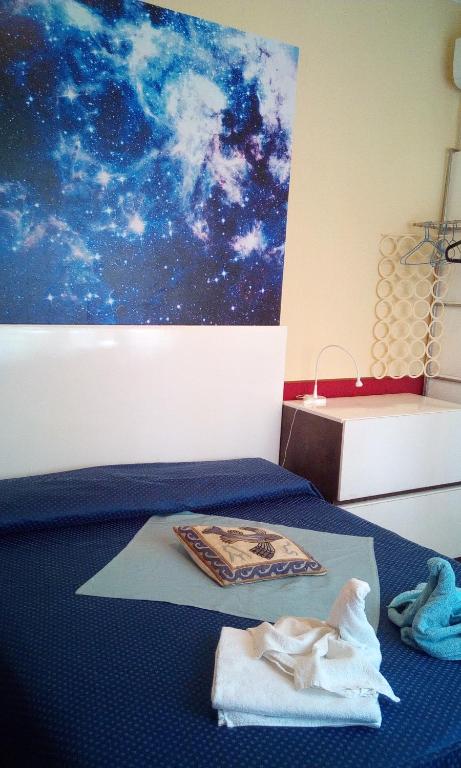 Posteľ alebo postele v izbe v ubytovaní Villa Morgante B&B