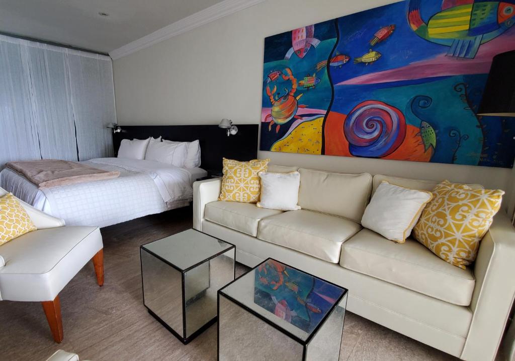 Posezení v ubytování Hotel Secreto