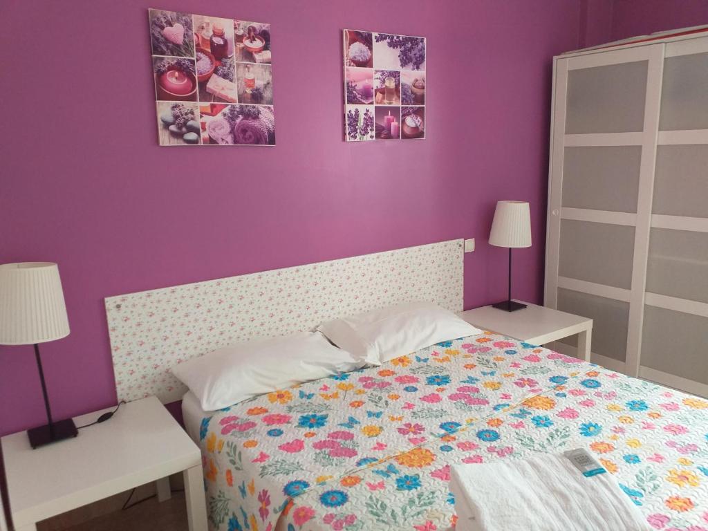 Posteľ alebo postele v izbe v ubytovaní "CASA TESEGUITE" Apartamento