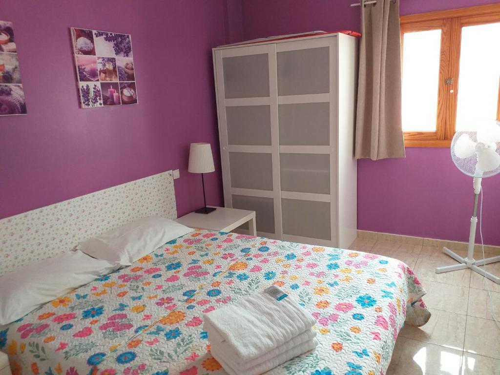 Posteľ alebo postele v izbe v ubytovaní "CASA TESEGUITE" Apartamento