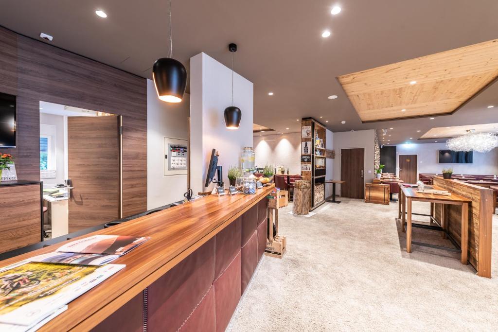 Kuchyň nebo kuchyňský kout v ubytování Lai Lifestyle Hotel