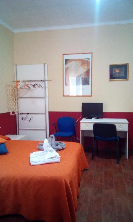 Posteľ alebo postele v izbe v ubytovaní Villa Morgante B&B