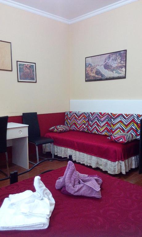 Posteľ alebo postele v izbe v ubytovaní Villa Morgante B&B
