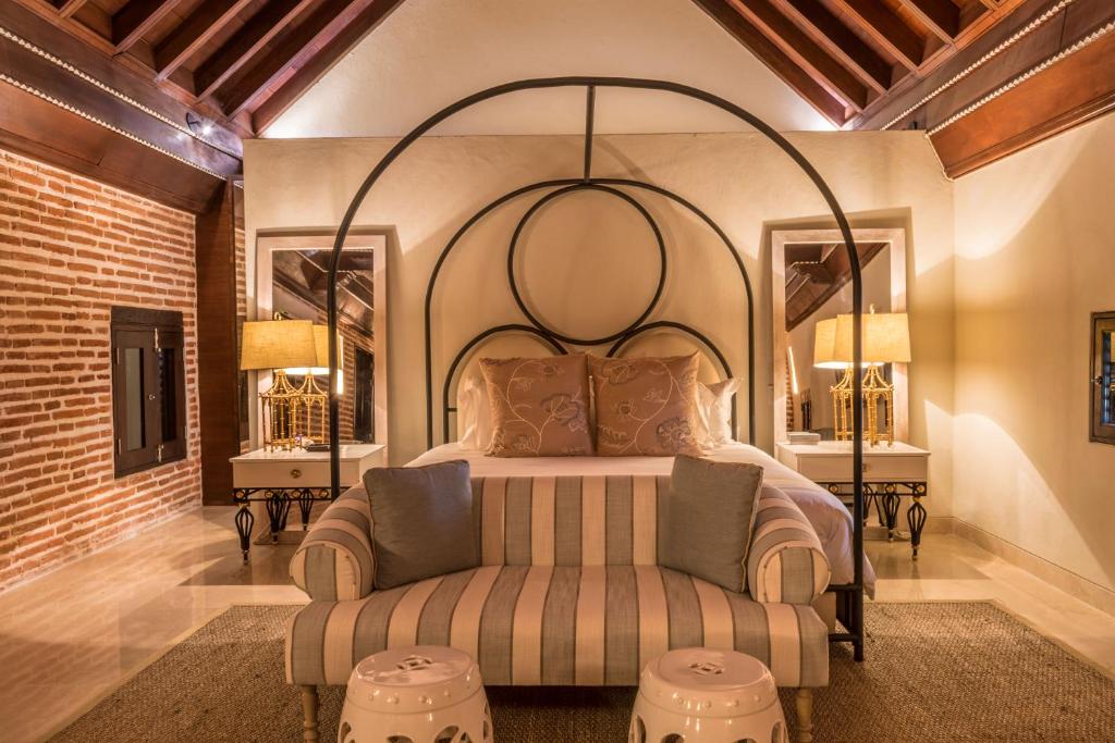 Posezení v ubytování Hotel Capellán de Getsemaní