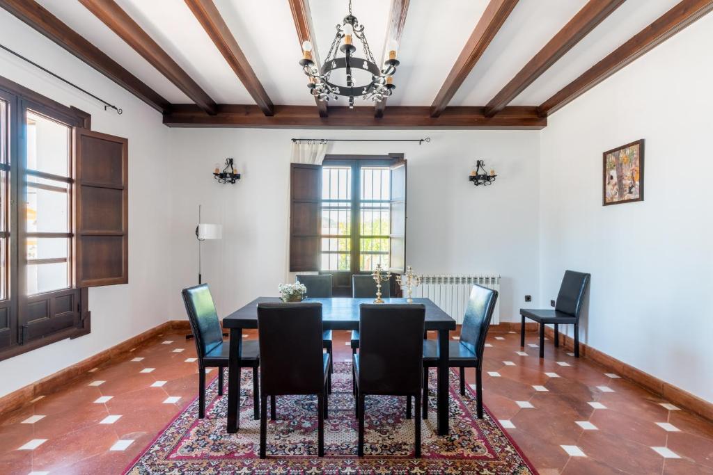 A seating area at La Rejaquera