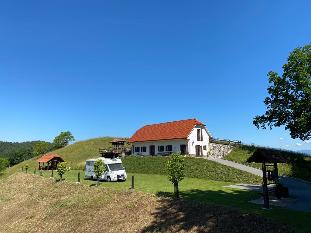 Příroda nedaleko farmy