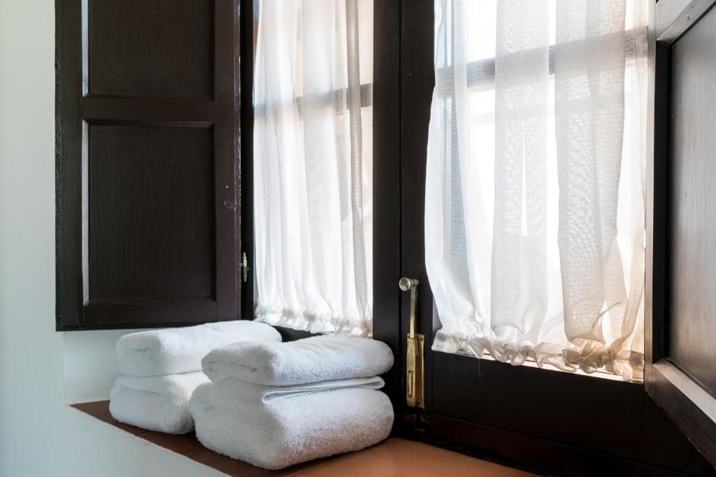 A bed or beds in a room at La Rejaquera