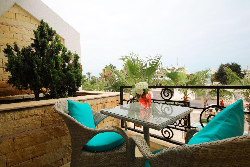 Balkón nebo terasa v ubytování Hotel Prestige Agadir Boutique & SPA