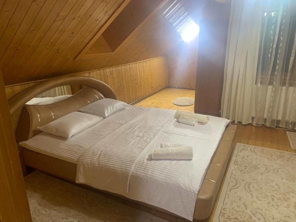 Ліжко або ліжка в номері Rustic Apartament