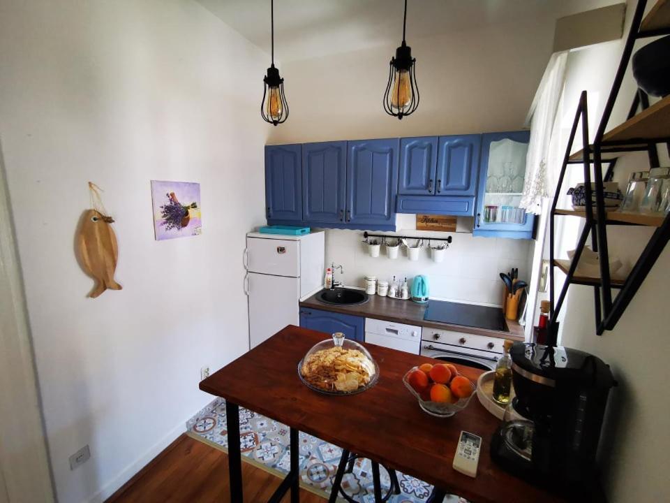Kuchyň nebo kuchyňský kout v ubytování Apartman nono Ive