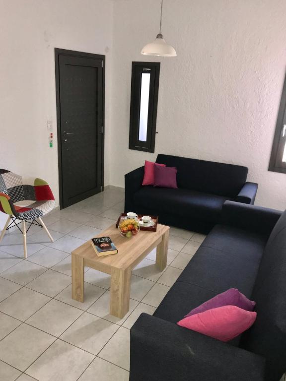 Posezení v ubytování Lena Apartments