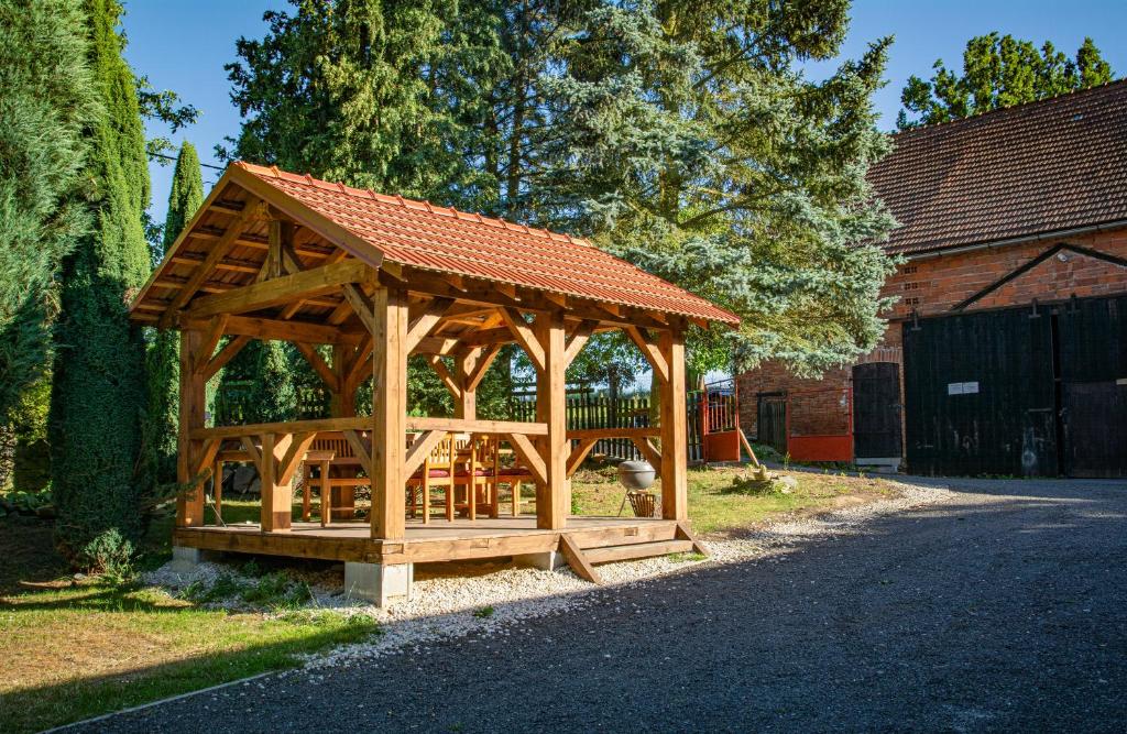 Ogród w obiekcie Apartmány Kurojedy