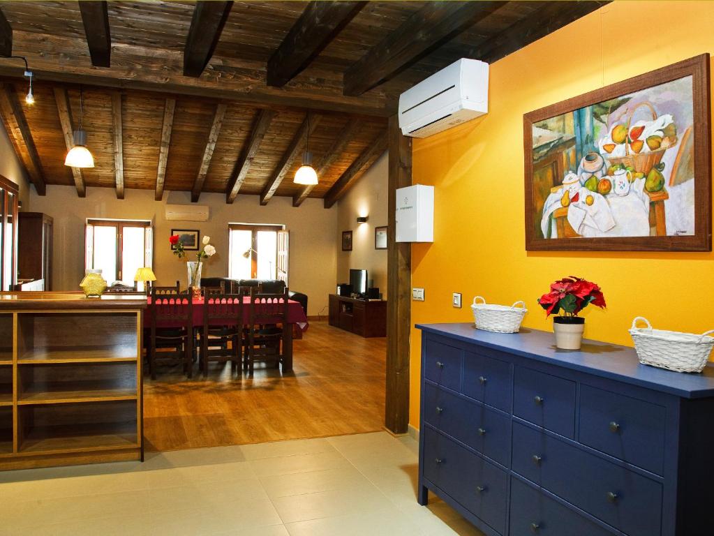 Kuchyň nebo kuchyňský kout v ubytování La Casa del Vino