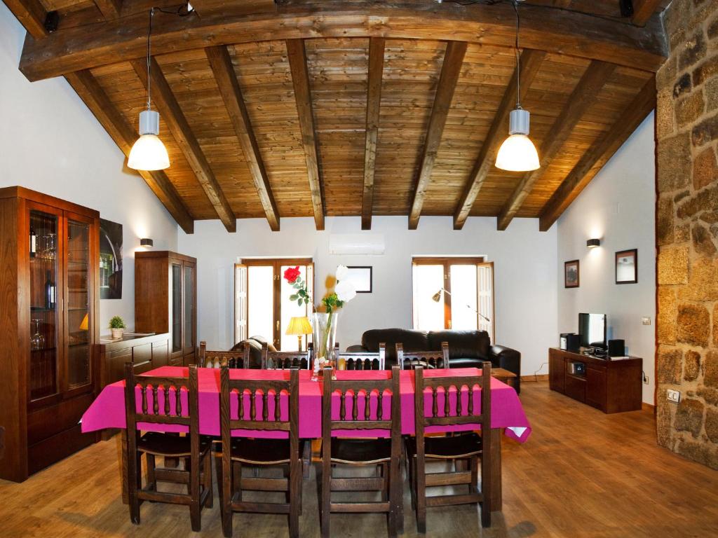Posezení v ubytování La Casa del Vino