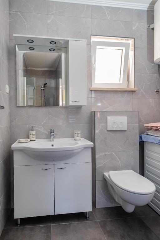 Koupelna v ubytování Apartment Pod Nespolom
