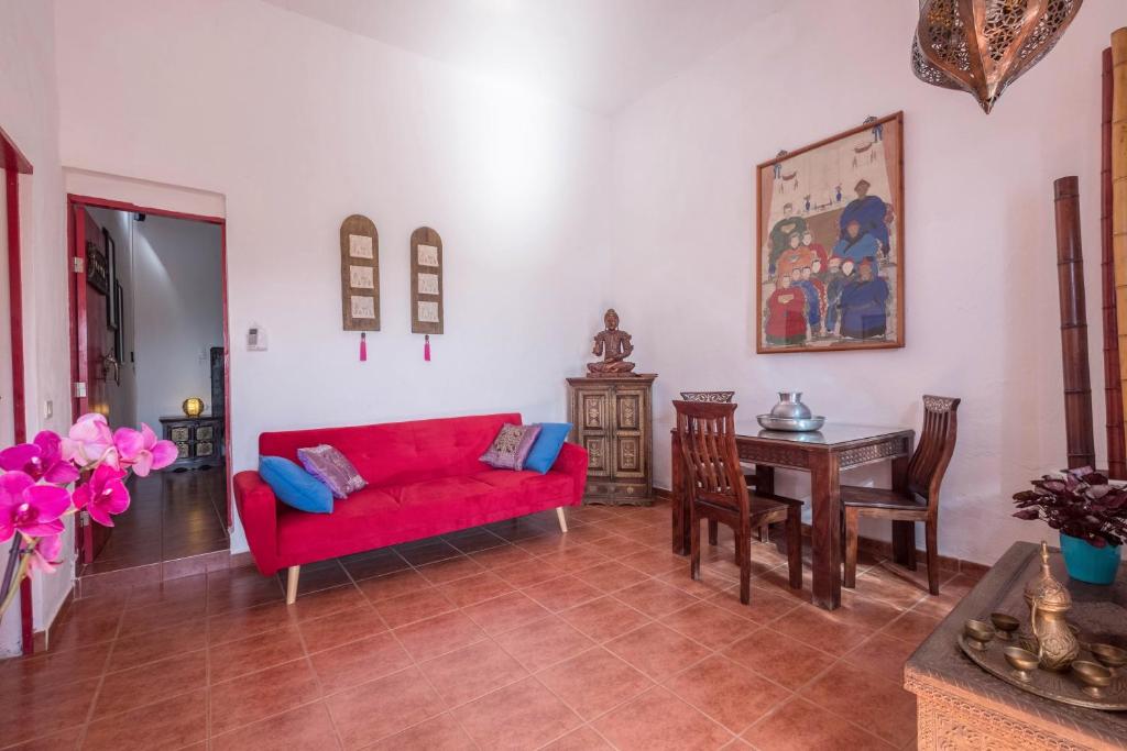 Posezení v ubytování Casa Sabina - Villa Perenquén