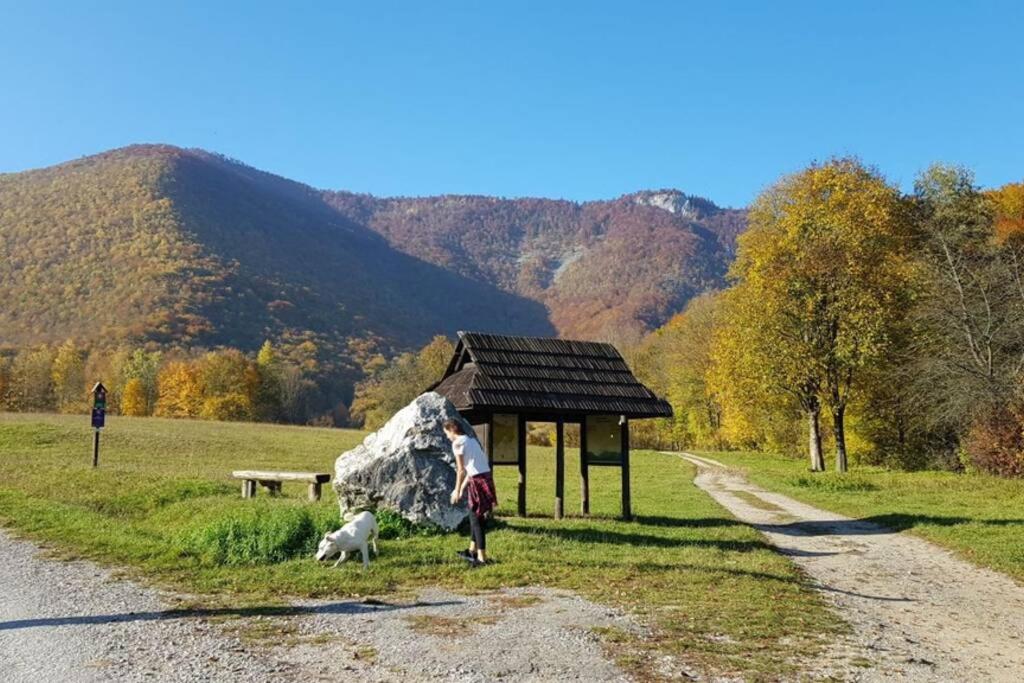 Příroda nedaleko prázdninového domu