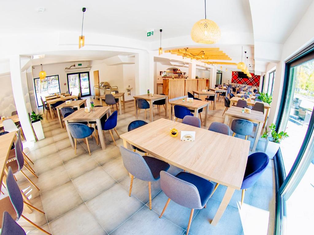 Restaurace v ubytování Plaża Resort Łeba