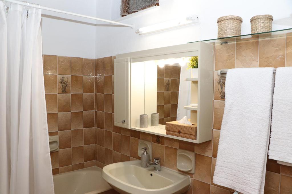 Łazienka w obiekcie Meteoron Guesthouse