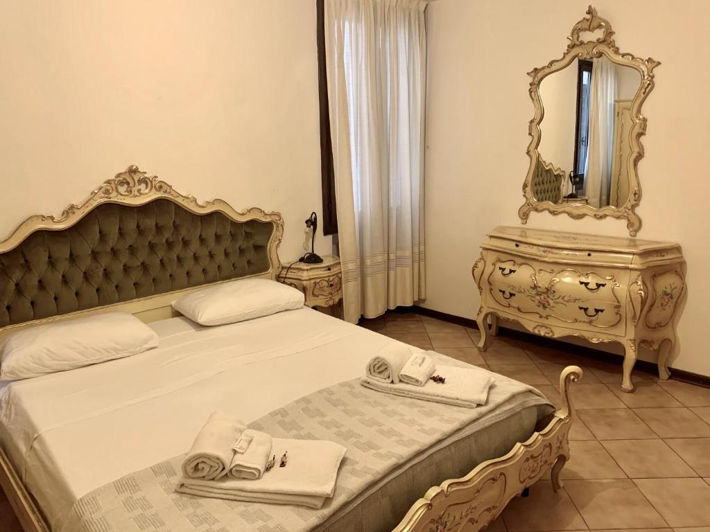 Krevet ili kreveti u jedinici u objektu Palazzo Bianchetti