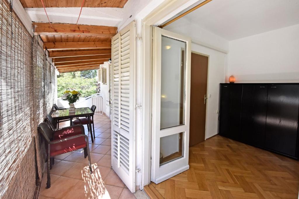 Balkón nebo terasa v ubytování Apartment Nikola