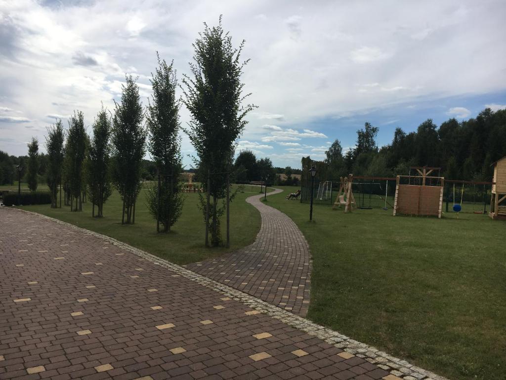 Zahrada ubytování Folwark Pod Dębem