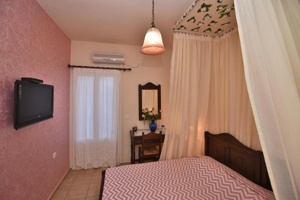 TV a/nebo společenská místnost v ubytování Mata's Apartments