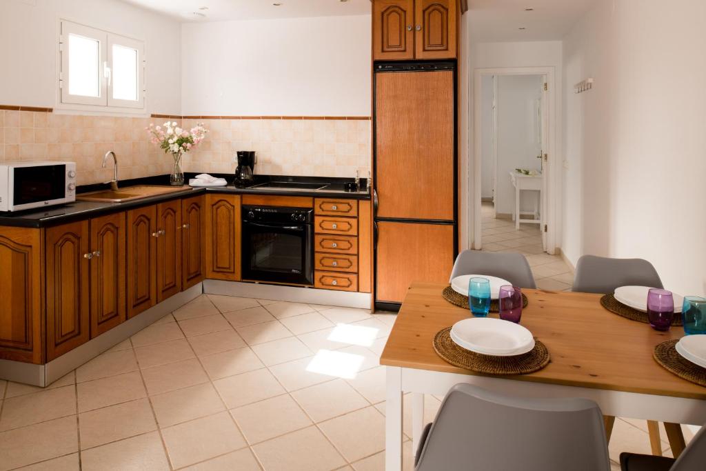 Kuchyňa alebo kuchynka v ubytovaní Kallao Apartment