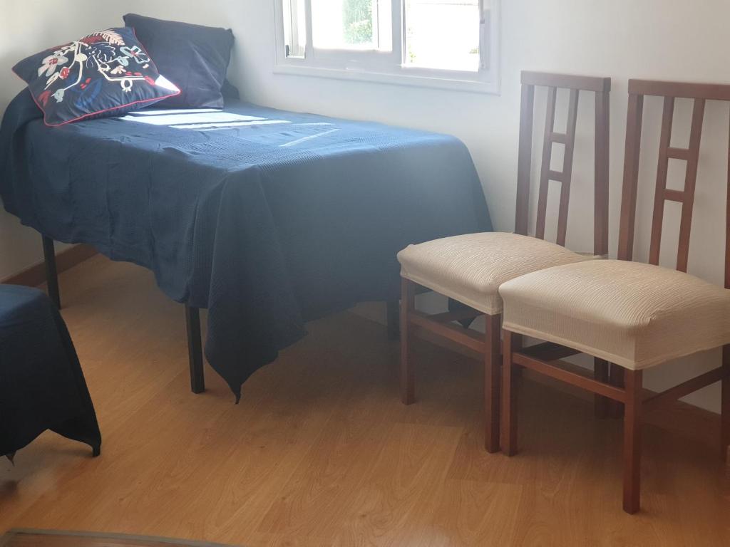 Posteľ alebo postele v izbe v ubytovaní Apartamento en Cuevas del Becerro