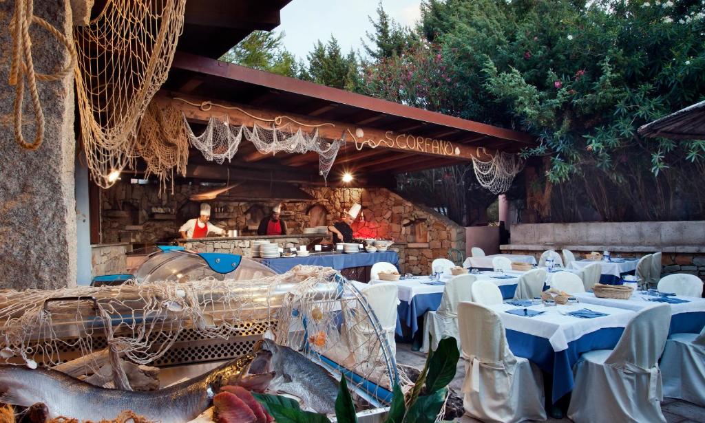 Restaurace v ubytování Resort & SPA Le Dune